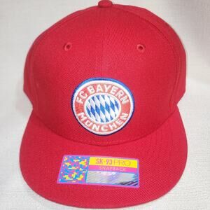 Bayern Munich snapback red hat By Fan Ink NWT